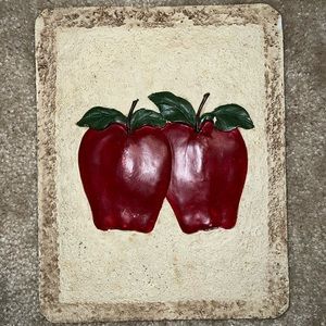 Apple wall decor